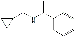 (cyclopropylmethyl)[1-(2-methylphenyl)ethyl]amine Struktur