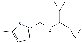 (dicyclopropylmethyl)[1-(5-methylthiophen-2-yl)ethyl]amine Struktur