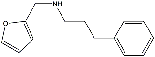 (furan-2-ylmethyl)(3-phenylpropyl)amine Struktur