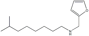 (furan-2-ylmethyl)(7-methyloctyl)amine Struktur