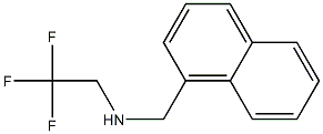 (naphthalen-1-ylmethyl)(2,2,2-trifluoroethyl)amine Struktur