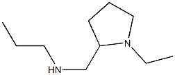 [(1-ethylpyrrolidin-2-yl)methyl](propyl)amine Struktur