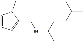 [(1-methyl-1H-pyrrol-2-yl)methyl](5-methylhexan-2-yl)amine Struktur