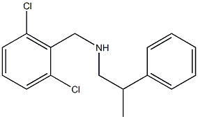 [(2,6-dichlorophenyl)methyl](2-phenylpropyl)amine Struktur