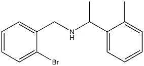 [(2-bromophenyl)methyl][1-(2-methylphenyl)ethyl]amine Struktur