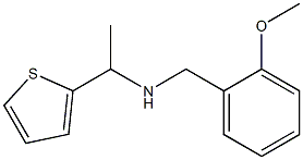 [(2-methoxyphenyl)methyl][1-(thiophen-2-yl)ethyl]amine Struktur