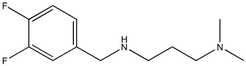 [(3,4-difluorophenyl)methyl][3-(dimethylamino)propyl]amine Struktur