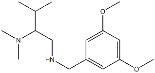 [(3,5-dimethoxyphenyl)methyl][2-(dimethylamino)-3-methylbutyl]amine Struktur