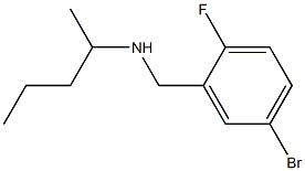 [(5-bromo-2-fluorophenyl)methyl](pentan-2-yl)amine Struktur