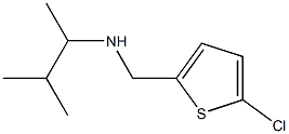 [(5-chlorothiophen-2-yl)methyl](3-methylbutan-2-yl)amine Struktur