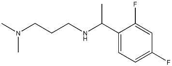 [1-(2,4-difluorophenyl)ethyl][3-(dimethylamino)propyl]amine Struktur