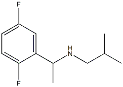 [1-(2,5-difluorophenyl)ethyl](2-methylpropyl)amine Struktur