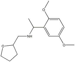 [1-(2,5-dimethoxyphenyl)ethyl](oxolan-2-ylmethyl)amine Struktur