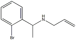 [1-(2-bromophenyl)ethyl](prop-2-en-1-yl)amine Struktur