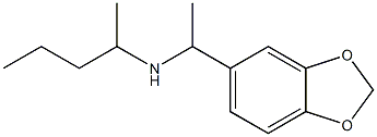 [1-(2H-1,3-benzodioxol-5-yl)ethyl](pentan-2-yl)amine Struktur