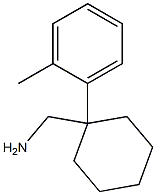 [1-(2-methylphenyl)cyclohexyl]methanamine Struktur