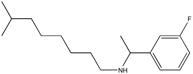 [1-(3-fluorophenyl)ethyl](7-methyloctyl)amine Struktur