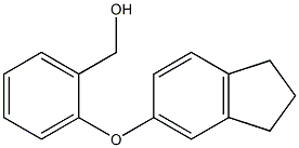 [2-(2,3-dihydro-1H-inden-5-yloxy)phenyl]methanol Struktur