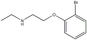 [2-(2-bromophenoxy)ethyl](ethyl)amine Struktur