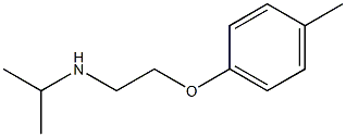 [2-(4-methylphenoxy)ethyl](propan-2-yl)amine Struktur