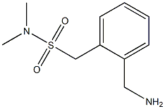 [2-(aminomethyl)phenyl]-N,N-dimethylmethanesulfonamide Struktur