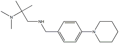 [2-(dimethylamino)-2-methylpropyl]({[4-(piperidin-1-yl)phenyl]methyl})amine Struktur