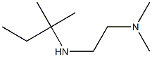 [2-(dimethylamino)ethyl](2-methylbutan-2-yl)amine Struktur