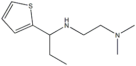 [2-(dimethylamino)ethyl][1-(thiophen-2-yl)propyl]amine Struktur