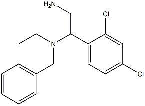 [2-amino-1-(2,4-dichlorophenyl)ethyl](benzyl)ethylamine Struktur