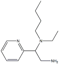 [2-amino-1-(pyridin-2-yl)ethyl](butyl)ethylamine Struktur