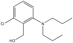 [2-chloro-6-(dipropylamino)phenyl]methanol Struktur