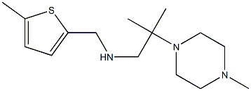 [2-methyl-2-(4-methylpiperazin-1-yl)propyl][(5-methylthiophen-2-yl)methyl]amine Struktur