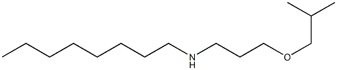 [3-(2-methylpropoxy)propyl](octyl)amine Struktur