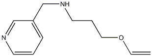 [3-(ethenyloxy)propyl](pyridin-3-ylmethyl)amine Struktur