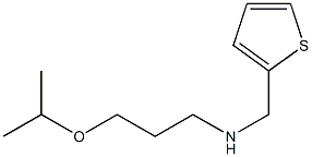 [3-(propan-2-yloxy)propyl](thiophen-2-ylmethyl)amine Struktur