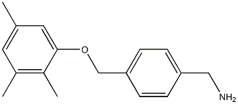 [4-(2,3,5-trimethylphenoxymethyl)phenyl]methanamine Struktur