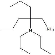 [4-(aminomethyl)heptan-4-yl]dipropylamine Struktur