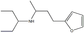 [4-(furan-2-yl)butan-2-yl](pentan-3-yl)amine Struktur