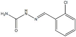 {[(2-chlorophenyl)methylidene]amino}urea Struktur