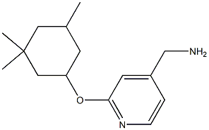 {2-[(3,3,5-trimethylcyclohexyl)oxy]pyridin-4-yl}methanamine Struktur