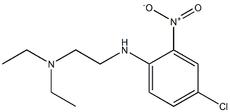 {2-[(4-chloro-2-nitrophenyl)amino]ethyl}diethylamine Struktur