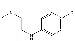 {2-[(4-chlorophenyl)amino]ethyl}dimethylamine Struktur