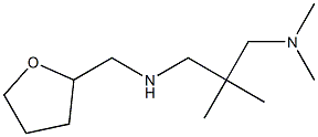 {2-[(dimethylamino)methyl]-2-methylpropyl}(oxolan-2-ylmethyl)amine Struktur