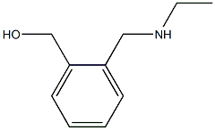 {2-[(ethylamino)methyl]phenyl}methanol Struktur