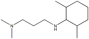 {3-[(2,6-dimethylcyclohexyl)amino]propyl}dimethylamine Struktur