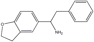 1-(2,3-dihydro-1-benzofuran-5-yl)-2-phenylethan-1-amine Struktur