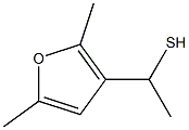 1-(2,5-dimethylfuran-3-yl)ethane-1-thiol Struktur