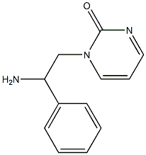 1-(2-amino-2-phenylethyl)pyrimidin-2(1H)-one Struktur