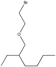 1-(2-bromoethoxy)-2-ethylhexane Struktur