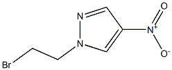 1-(2-bromoethyl)-4-nitro-1H-pyrazole Struktur